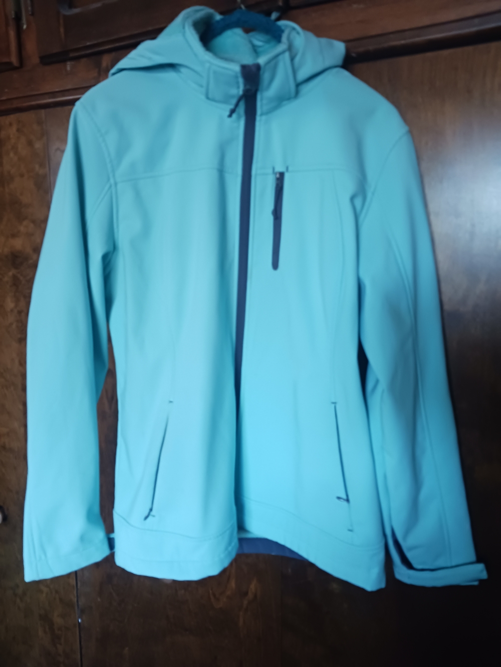 Free Country Aqua Softshell Utility Jacket with Hood